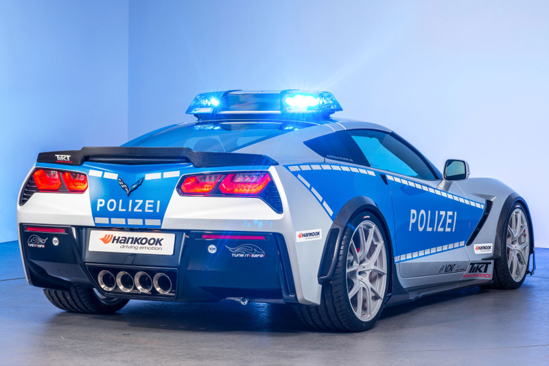 Illustration for article titled Polizei Corvette